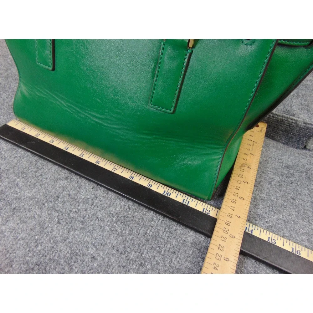 Michael Kors Hamilton Satchel Green Gold‎ Hardware 30F4GHXS3L Crossbody Bag